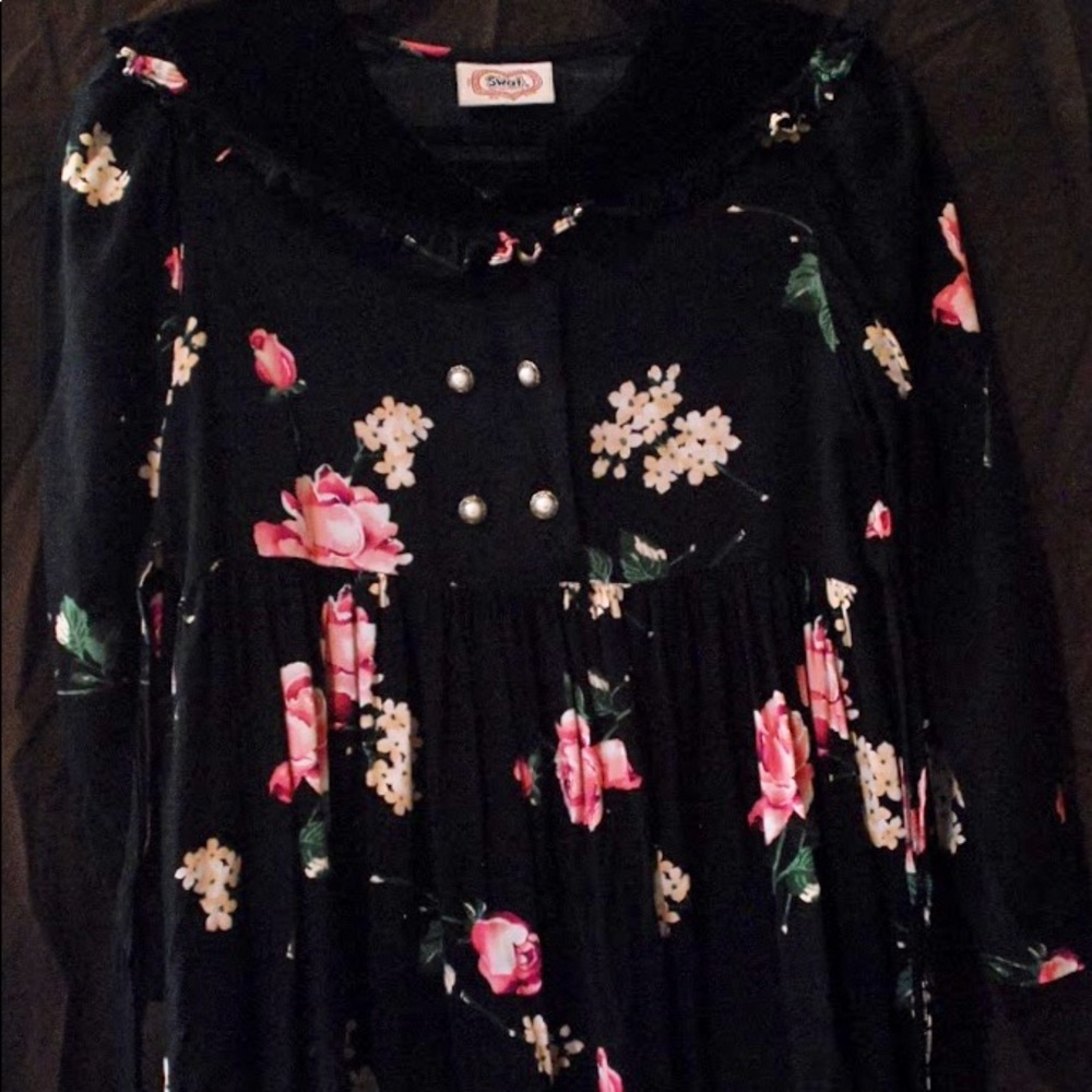 Vintage SWAT floral dress